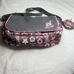 Disney Baby Minnie Mouse Messenger Diaper Bag